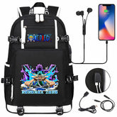 One Piece Travel Backpack One Piece SchoolBag with USB Charging Port